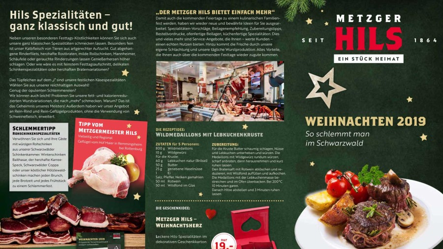 Weihnachten 2019 – so schlemmt man im Schwarzwald!