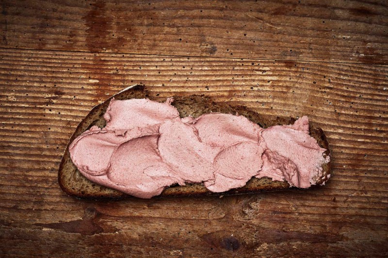 Delikatess-Leberwurst mit Sahne